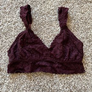 Aerie Maroon Bralette